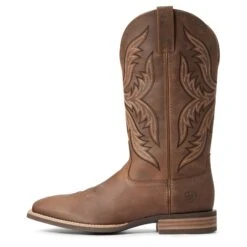 Ariat Men's Distressed Brown Everlite Fast Time Western Boot 10033908 -Western Cowboy Equipment Store 57 b1f3aca7 1d15 4721 a518 969c3a5e04ec