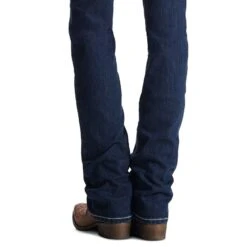 Ariat Ladies R.E.A.L Mid Rise Stretch Icon Straight Leg Jeans 10017216 -Western Cowboy Equipment Store 57 b302284a a27c 4bda b416 066cf8f89147