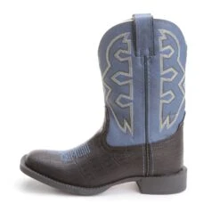 Nocona Children's Black/Blue Crocodile Print Boots NK5052 -Western Cowboy Equipment Store 57 b976bcbe 971b 46a5 968a 4eb353a41571