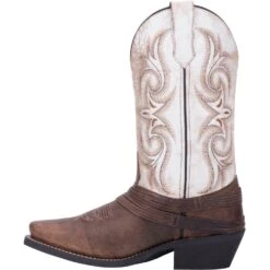 Laredo Ladies Myra Brown & Sand White Western Boots 51091 11 Laredo Ladies Myra Brown & Sand White Western Boots 51091 -Western Cowboy Equipment Store 57 bb7af1b1 1fa5 4dfd 810a 42af21102689
