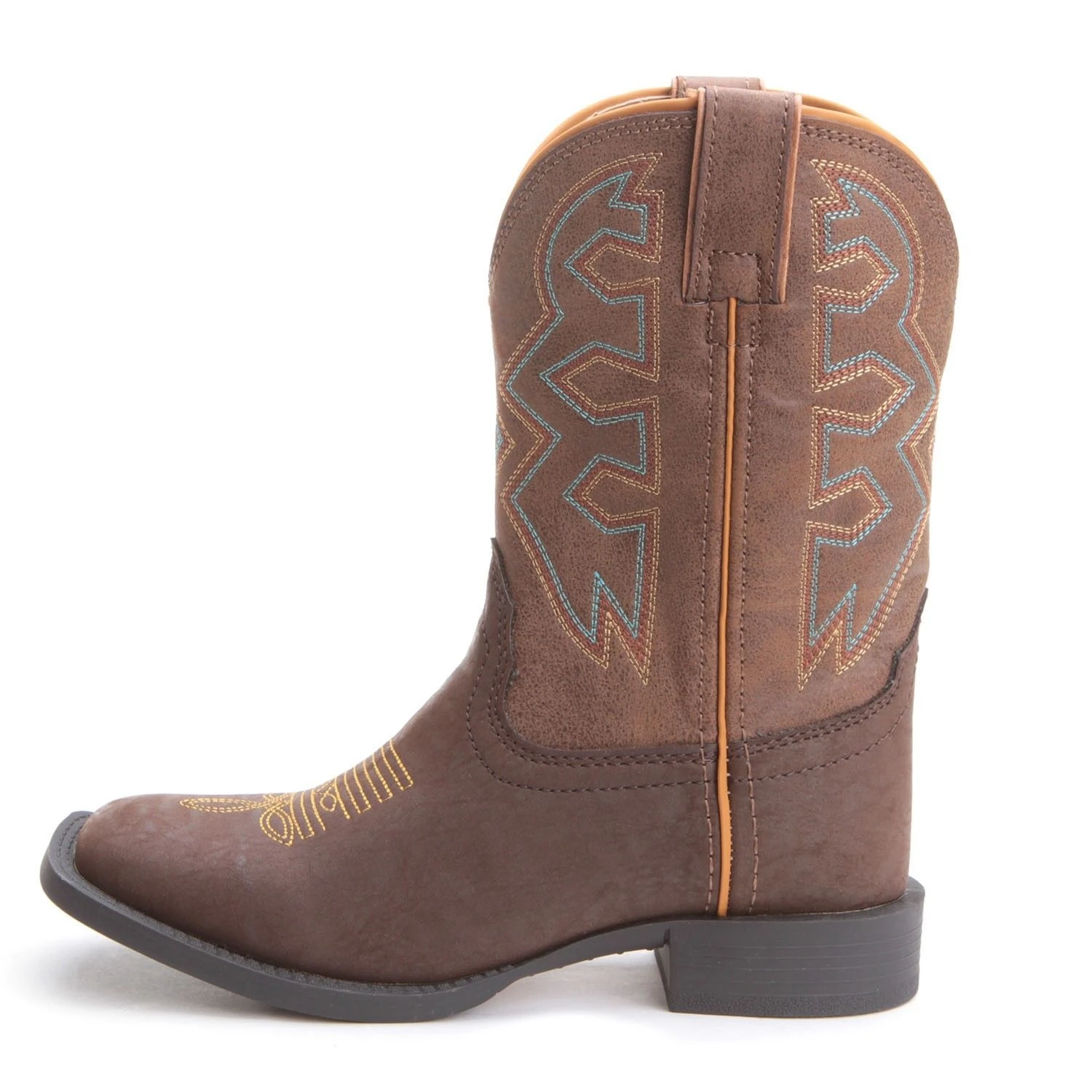 Nocona Children's Brown Let's Rodeo Boots NK5053 3 Nocona Children's Brown Let's Rodeo Boots NK5053 - Image 3