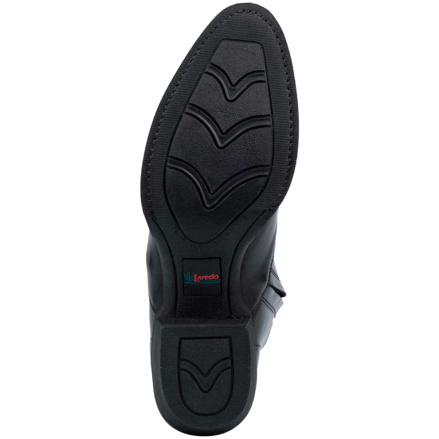 Laredo Men's Fletcher Black Leather Ankle Boots 62070 3 Laredo Men's Fletcher Black Leather Ankle Boots 62070 - Image 3