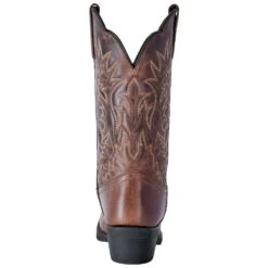 Laredo Ladies Malinda Distressed Tan Square Toe Western Boots 51134 -Western Cowboy Equipment Store 57 f0e2091f 6906 4e65 a02c 1c090d37e8ec
