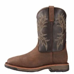 Ariat® Men's Workhog H2O Bruin Brown/Coffee Waterproof Boot 10017436 -Western Cowboy Equipment Store 57 fa03e6a8 f331 4477 875d 3856eb39161a
