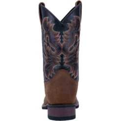 Laredo Men's Rockwell Distressed Brown & Black Square Toe Boots 69438 -Western Cowboy Equipment Store 57 fda8f377 d6d6 4881 8f4f a00bfd19f7ef