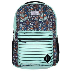 Hooey "Recess" Teal/Blue Body And Teal Color Logo Backpack BP035TL