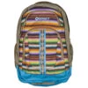 Hooey Honey Tan Boxy With Serape Print Backpack BP038SP
