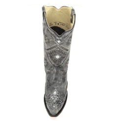 Corral Boots Corral Ladies Brandy Grey Black& Silver Glitter Inlay Boots A2963 11 Corral Boots Corral Ladies Brandy Grey Black& Silver Glitter Inlay Boots A2963 -Western Cowboy Equipment Store 6 min 8b134418 58b6 420d afad 4fc5784c4d0a