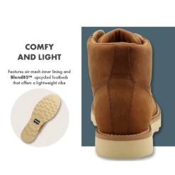 Wrangler Men's 6" Lace-Up Rugged Brown Wedge Work Boots KMQ0004 5 Wrangler Men's 6" Lace-Up Rugged Brown Wedge Work Boots KMQ0004 -Western Cowboy Equipment Store 61xmNFqfdIL. AC UL1500