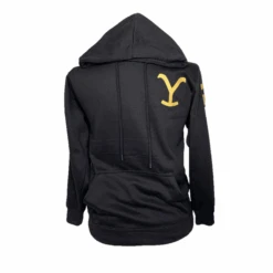 Yellowstone® Men's Dutton Ranch Graphic Pullover Black Hoodie 66-259-78 -Western Cowboy Equipment Store 66 259 78a