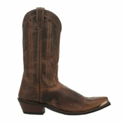 Dan Post Laredo® Men's Murphy Bucklace Distressed Tan Snip Toe Boots 68475 -Western Cowboy Equipment Store 68475 1