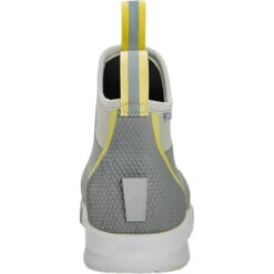 XTRATUF Ladies Ankle Deck Sport Gray & Yellow Boots ADSW-108 -Western Cowboy Equipment Store ADSW108 4 EXTRALARGE