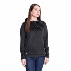 Kimes Ranch® Ladies Sedona Bossed Black Hoodie BOSS-BLK
