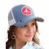Cinch Ladies Cowboy Patch Indigo Trucker Cap CCC0041029