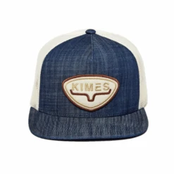 Kimes Ranch® Conway Denim Trucker Cap CON-DEN -Western Cowboy Equipment Store CON DENa