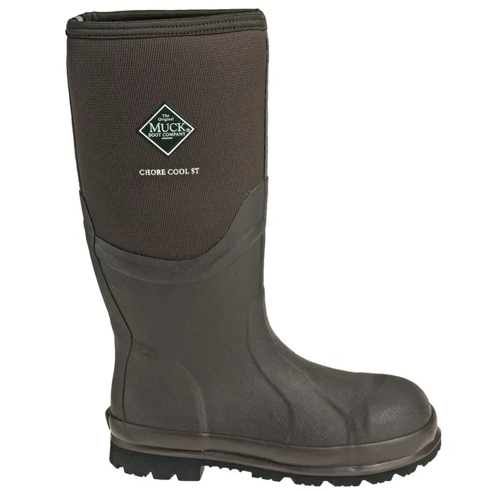Muck Boot Company Muck® Men's Chore Cool Brown Steel Toe Waterproof Boots CSCT-STL 3 Muck Boot Company Muck® Men's Chore Cool Brown Steel Toe Waterproof Boots CSCT-STL - Image 3