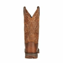 Durango® Men's 12" Western Brown Square Toe Work Boots DB4343 -Western Cowboy Equipment Store DB4343 3