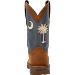Durango Men's South Carolina State Flag Western Boots DDB0347 -Western Cowboy Equipment Store DDB0347 back