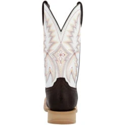 Durango Men's Rebel Pro Lite Dark Hickory & White Boots DDB0360 -Western Cowboy Equipment Store DDB0360 back