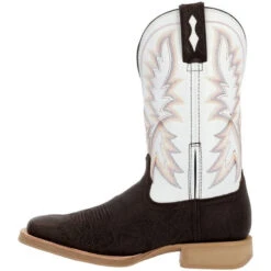 Durango Men's Rebel Pro Lite Dark Hickory & White Boots DDB0360 -Western Cowboy Equipment Store DDB0360 inside
