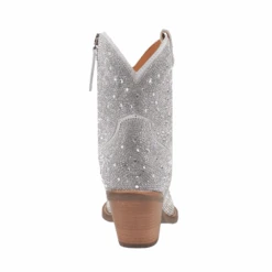 Dingo® LadiesCowgirl Silver Booties DI577-GY6 -Western Cowboy Equipment Store DI577 GY6d