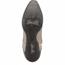 Dan Post® Ladies Ndulgence Black And White Western Boots DP4347-BK -Western Cowboy Equipment Store DP4347 BK 2