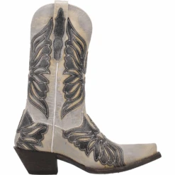 Dan Post® Ladies Ndulgence Black And White Western Boots DP4347-BK -Western Cowboy Equipment Store DP4347 BK 3