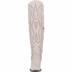 Dan Post® Ladies Loverly White Snip Toe Tall Leather Boots DP4377 -Western Cowboy Equipment Store DP4377 4