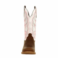 Durango® Ladies Rebel PRO™ Trail Brown & White Western Boot DRD0392 -Western Cowboy Equipment Store DRD0392 2