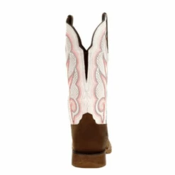 Durango® Ladies Rebel PRO™ Trail Brown & White Western Boot DRD0392 -Western Cowboy Equipment Store DRD0392 3