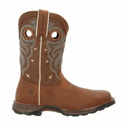 Durango® Maverick™ Ladies 10" Western Rugged Tan Steel Toe Boot DRD0416 -Western Cowboy Equipment Store DRD0416 6