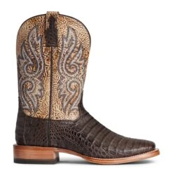 Ariat® Men's Relentless Denton Lion Tan Exotic Boots 10035922 -Western Cowboy Equipment Store F21 MNS WEST 10035922 side11