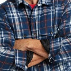 Ariat® Men's Retro Hackett Insulated India Ink Shirt Jacket 10037347 -Western Cowboy Equipment Store F21 MNS WEST 10037347 detail04