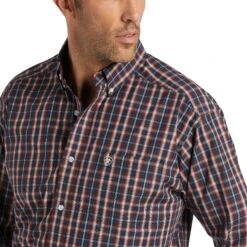 Ariat® Men's Pro Series Sergio Classic Fit Naval Base Shirt 10038034 -Western Cowboy Equipment Store F21 MNS WEST 10038034 detail01