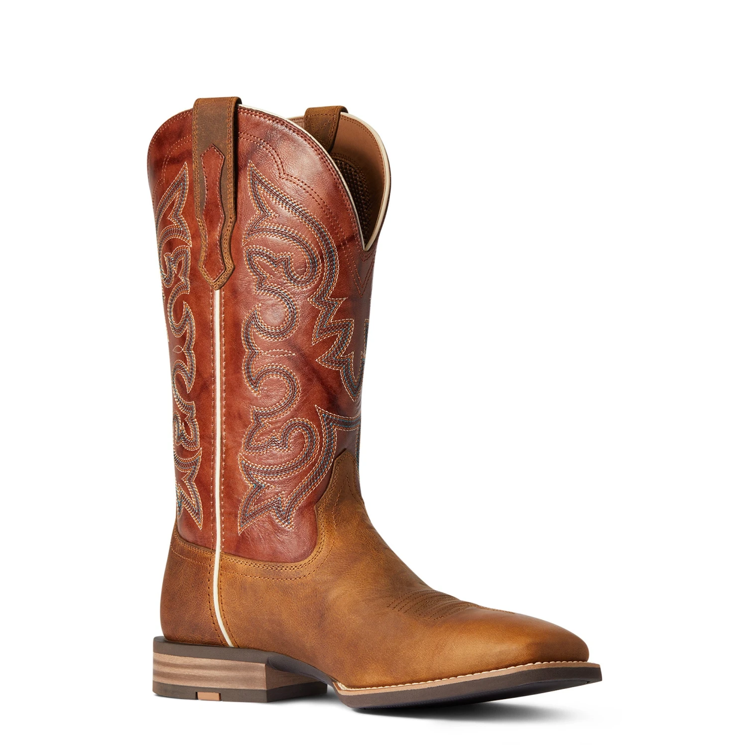 Ariat Men's Everlite Go Getter Brown & Rust Western Boots 10038369 5 Ariat Men's Everlite Go Getter Brown & Rust Western Boots 10038369 - Image 5