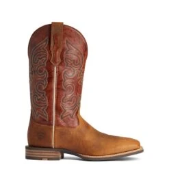 Ariat Men's Everlite Go Getter Brown & Rust Western Boots 10038369 9 Ariat Men's Everlite Go Getter Brown & Rust Western Boots 10038369 -Western Cowboy Equipment Store F21 MNS WEST 10038369 side11