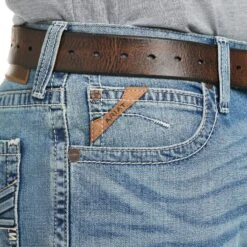 Ariat Men's M4 Edwards Stretch Stackable Boot Cut Jeans 10036075 -Western Cowboy Equipment Store F21 WEST MNS 10036075 detail02