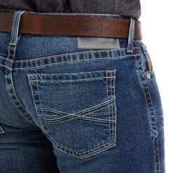 Ariat Men's M7 Rocker Stretch 3D Grafton Straight Jeans 10036876 -Western Cowboy Equipment Store F21 WEST MNS 10036876 detail04