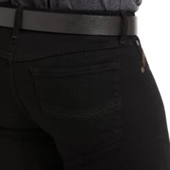 Ariat® Men's M7 Slim Legacy Straight Black Jeans 10037890 9 Ariat® Men's M7 Slim Legacy Straight Black Jeans 10037890 -Western Cowboy Equipment Store F21 WEST MNS 10037890 detail03