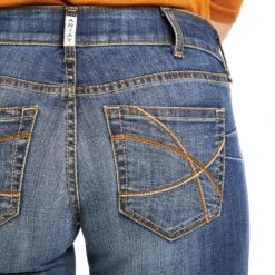 Ariat® Ladies Luciana Straight Leg Jeans 10037954 -Western Cowboy Equipment Store F21 WMS WEST 10037954 detail01