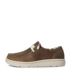 Ariat Ladies Hilo Brown Bomber Lace Up Shoes 10038484 -Western Cowboy Equipment Store F21 WMS WEST 10038484 side