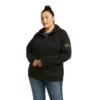 Ariat® Women's Rebar Thermic Insulated Black Full Zip Hoodie 10037482