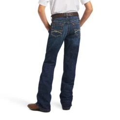 Ariat® Youth Boy's B4 Ramos Relaxed Tourismo Bootcut Jeans 10041090