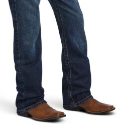 Ariat® Youth Boy's B4 Ramos Relaxed Tourismo Bootcut Jeans 10041090 -Western Cowboy Equipment Store F22 BYS WEST 10041090 detail03