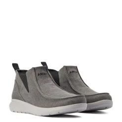 Ariat Men's Hilo Midway Charcoal Grey Slip On Shoes 10042397 9 Ariat Men's Hilo Midway Charcoal Grey Slip On Shoes 10042397 -Western Cowboy Equipment Store F22 MNS WEST 10042397 pair