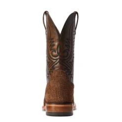 Ariat® Men's Circuit Paxton Tan Hippo Print Square Toe Boots 10042407 -Western Cowboy Equipment Store F22 MNS WEST 10042407 heel