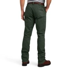 Ariat® Men's Rebar M4 DuraStretch™ Dark Sage Straight Leg Pants 10041082