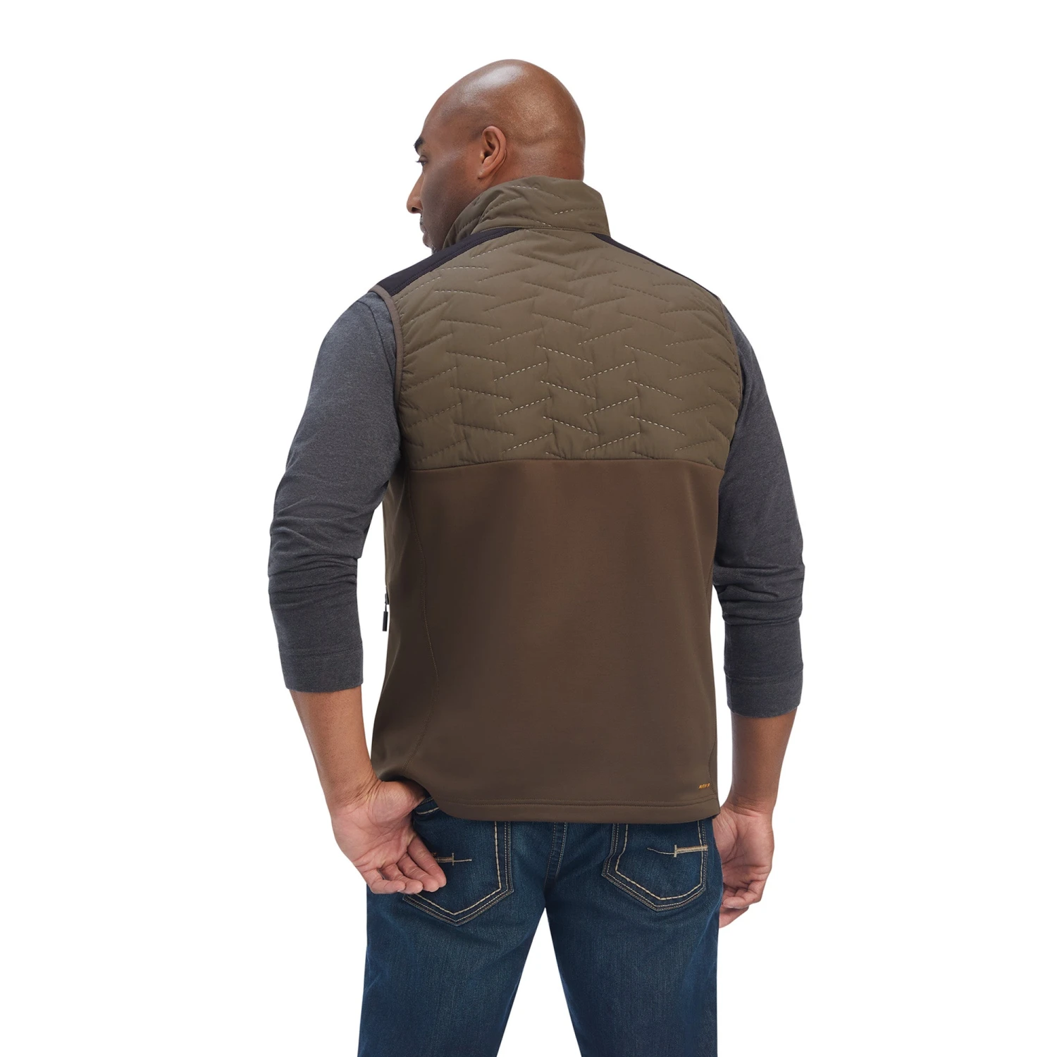 Ariat Men's Rebar Cloud 9 Insulated Wren Green Vest 10041504 2 Ariat Men's Rebar Cloud 9 Insulated Wren Green Vest 10041504 - Image 2
