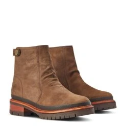 Ariat Ladies Leighton Waterproof Brown Boots 10042556 -Western Cowboy Equipment Store F22 WMS ENGL 10042556 pair