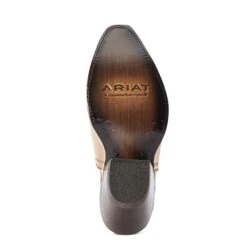 Ariat® Ladies Dixon Gold Buckle Western Booties 10042458 -Western Cowboy Equipment Store F22 WMS WEST 10042458 sole